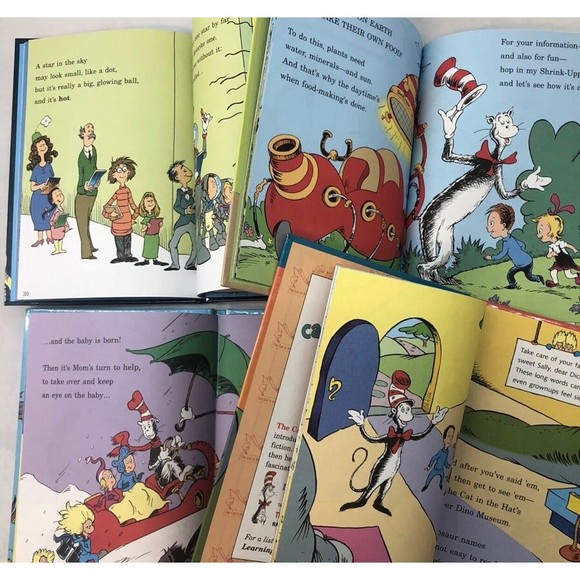 Dr seuss learning library book lot/bundle of 4 - Picture 4 of 5